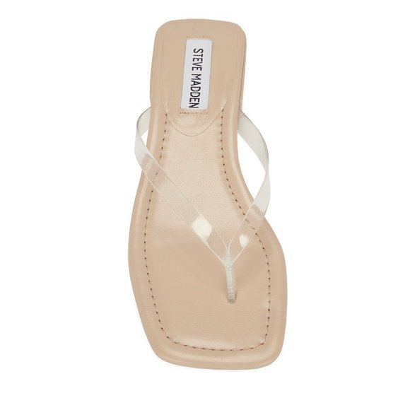 Steve Madden Shoes - Steve Madden Sandals Claudette Sandal in Clear- Size 9- Retail $79